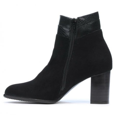 Damenstiefel 1167 schwarz Antilope