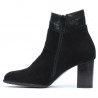 Damenstiefel 1167 schwarz Antilope