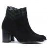 Damenstiefel 1167 schwarz Antilope