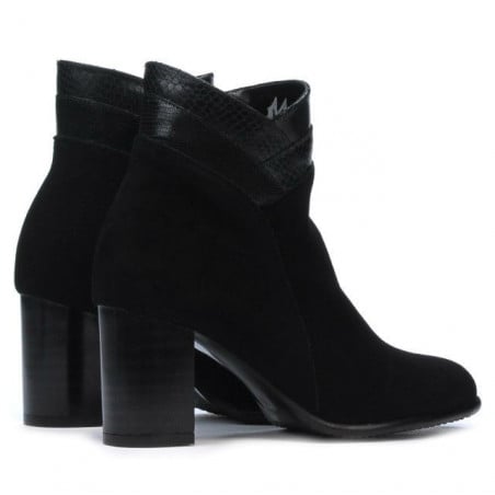 Damenstiefel 1167 schwarz Antilope
