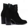 Damenstiefel 1167 schwarz Antilope