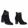 Damenstiefel 1167 schwarz Antilope