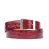 Damengürtel 02m Crepe Lack bordeaux
