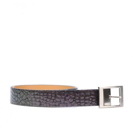 Damen Gürtel 02m Croco Chamäleon