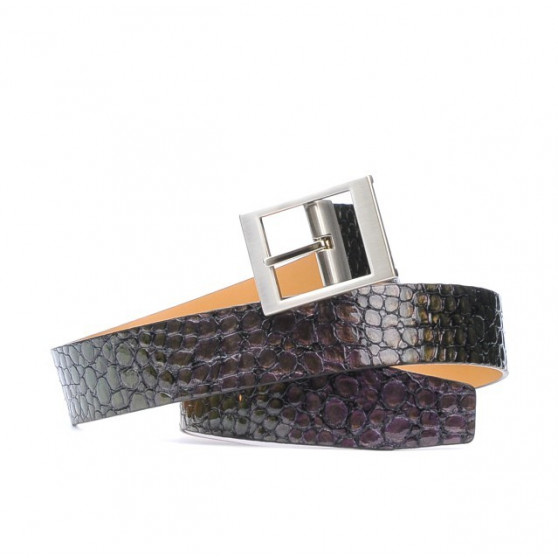 Damen Gürtel 02m Croco Chamäleon Damen Gürtel 02m Croco Chamäleon