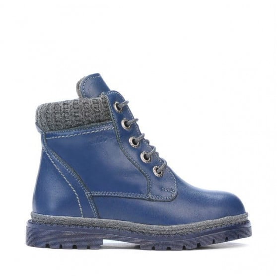 Kleinkinderstiefel 29-1c Indigo Kleinkinderstiefel 29-1c Indigo
