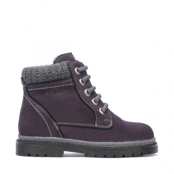 Kleine Kinderschuhe 29-1c tuxon lila Kleine Kinderschuhe 29-1c tuxon lila