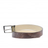 Gürtel Damen 02m zweifarbig cs a braun+beige