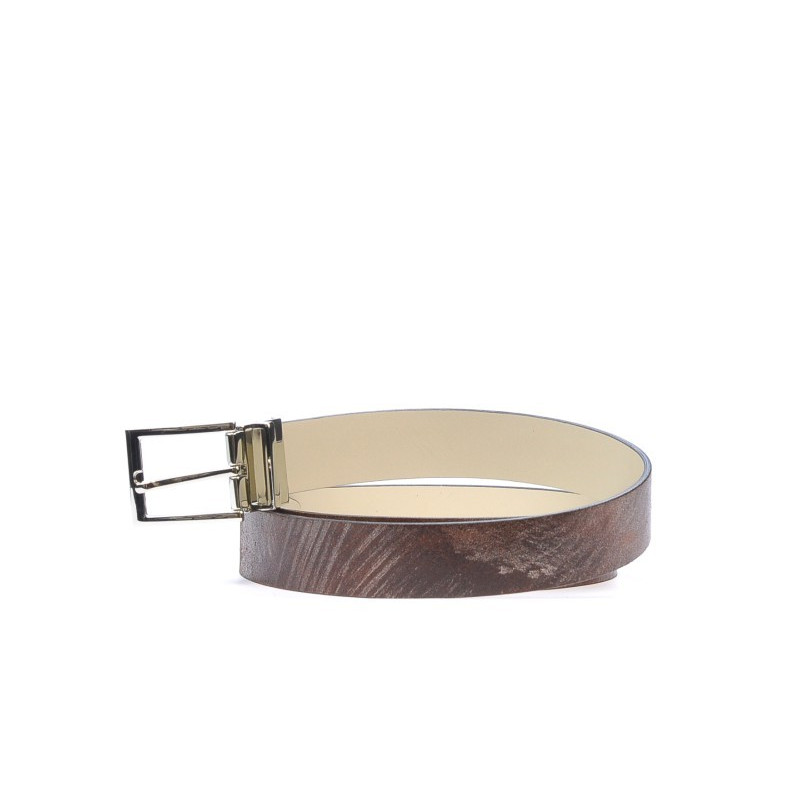 Gürtel Damen 02m zweifarbig cs a braun+beige