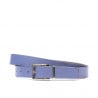 Damen Gürtel 02m zweifarbig cs in braun+blau