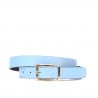 Damen Gürtel 02m zweifarbig cs kupfer+blau