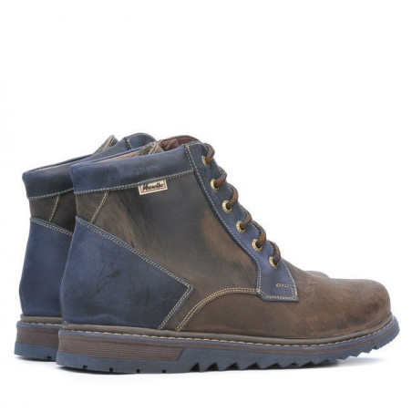 Herrenstiefel 497 Tuxon Café+Indigo