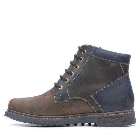 Herrenstiefel 497 Tuxon Café+Indigo