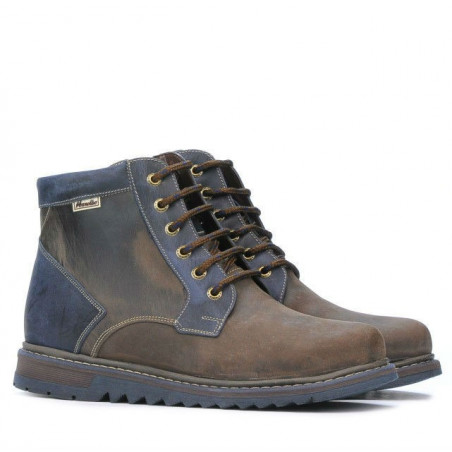 Herrenstiefel 497 Tuxon Café+Indigo