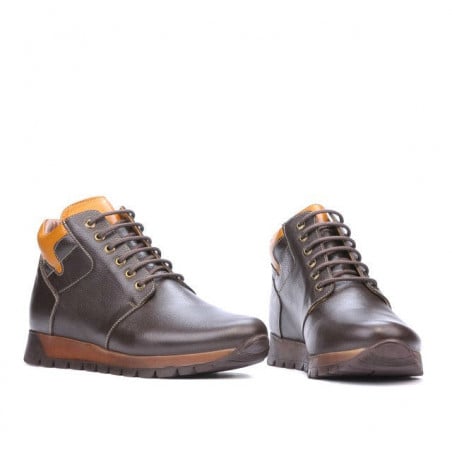 Herrenstiefel 495 Kaffee+Braun