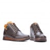Herrenstiefel 495 Kaffee+Braun