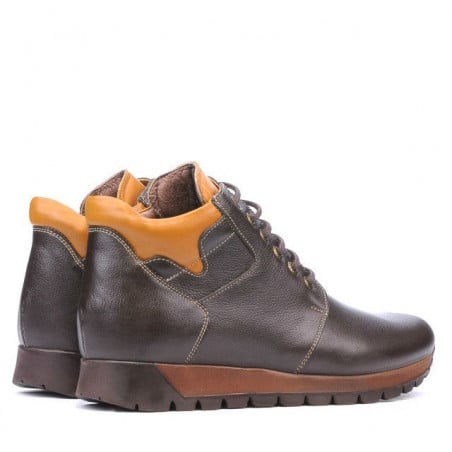 Herrenstiefel 495 Kaffee+Braun