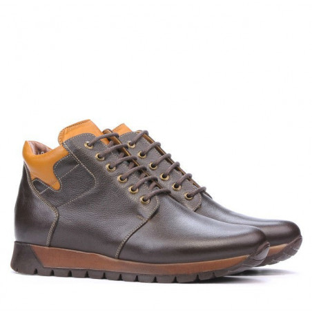 Herrenstiefel 495 Kaffee+Braun