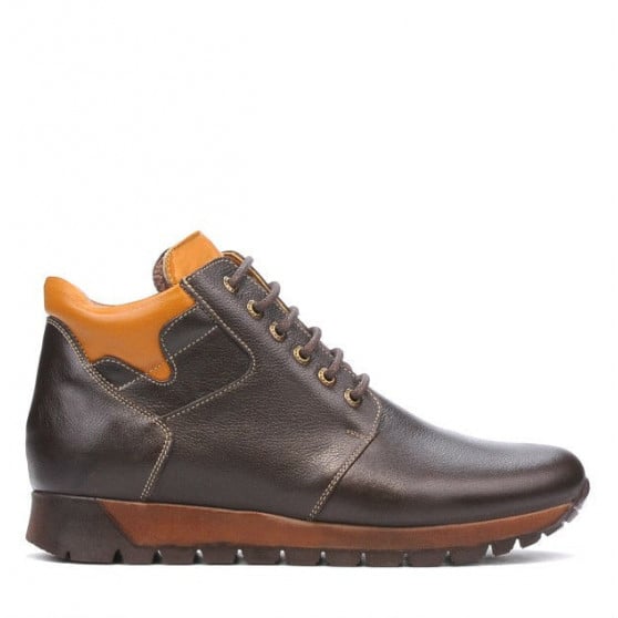 Herrenstiefel 495 Kaffee+Braun Herrenstiefel 495 Kaffee+Braun