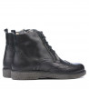Jugendstiefel 4001 schwarz