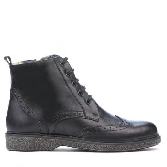 Jugendstiefel 4001 schwarz Jugendstiefel 4001 schwarz