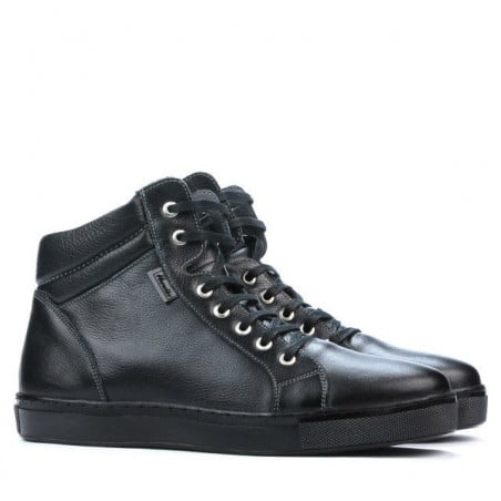 Herrenstiefeletten 4103 schwarz