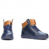 Herrenstiefel 4103 Indigo+Braun