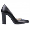 Elegante Damenschuhe 1261 schwarz