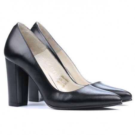 Elegante Damenschuhe 1261 schwarz