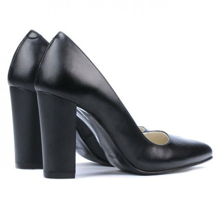 Elegante Damenschuhe 1261 schwarz