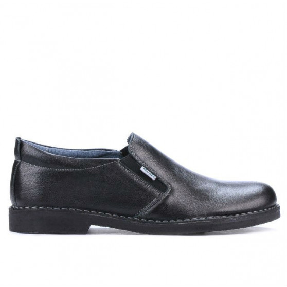 Herrenschuhe Casual (große Größen) 7200-1m Schwarz