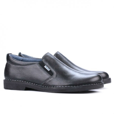 Herrenschuhe Casual (große Größen) 7200-1m Schwarz