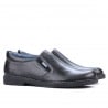 Herrenschuhe Casual (große Größen) 7200-1m Schwarz