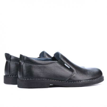Herrenschuhe Casual (große Größen) 7200-1m Schwarz