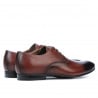 Elegante Herrenschuhe 828-1 in Braun