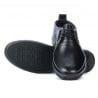 Herrenmokassins 865s schwarz+grau