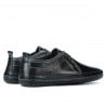 Herrenmokassins 865s schwarz+grau