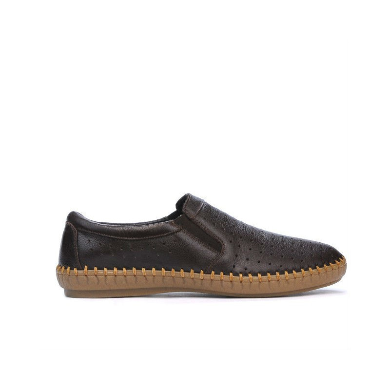 Herrenslipper 820 Kaffee