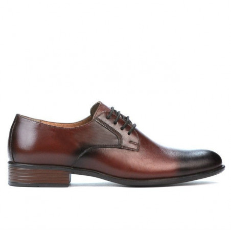 Elegante Herrenschuhe 837 in Dunkelbraun
