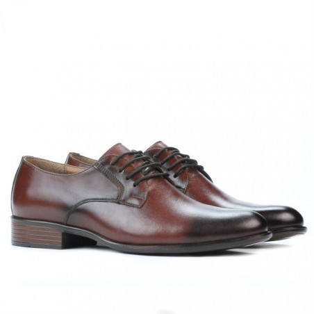 Elegante Herrenschuhe 837 in Dunkelbraun
