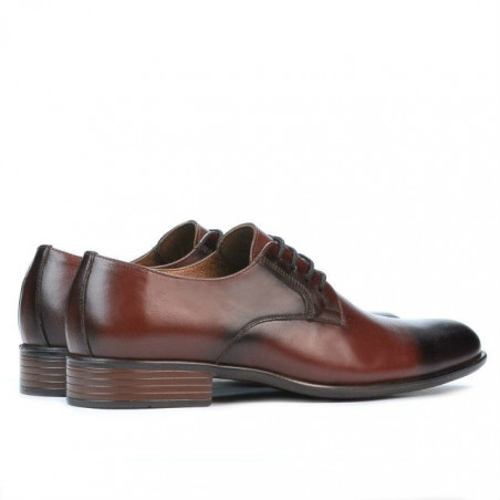 Elegante Herrenschuhe 837 in Dunkelbraun