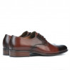 Elegante Herrenschuhe 837 in Dunkelbraun