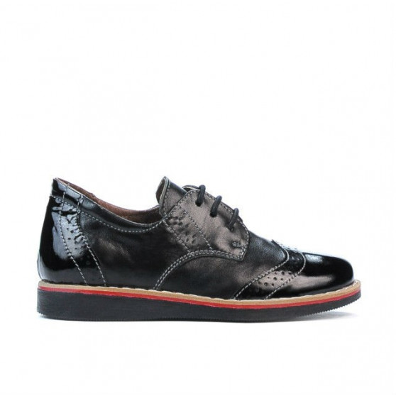 Kleinkinderschuhe 60c kombinierter schwarzer Lack01 Kleinkinderschuhe 60c kombinierter schwarzer Lack01