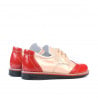 Kleinkindschuhe 60c Lack rot+beige
