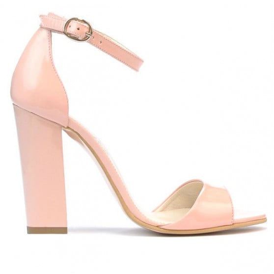 Damen Sandalen 1259 Lack Hellrosa Damen Sandalen 1259 Lack Hellrosa
