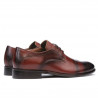 Elegante Herrenschuhe 822 in Cognac 