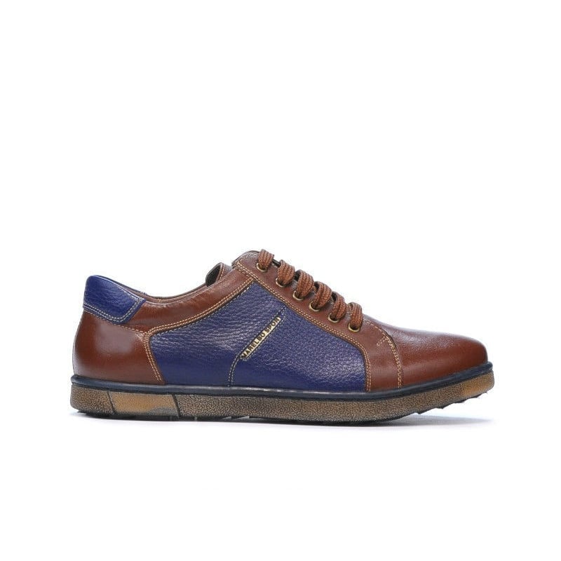 Herren-Sneaker 849 Braun+Indigo