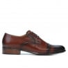 Elegante Herrenschuhe 838 in Dunkelbraun