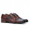 Elegante Herrenschuhe 838 in Dunkelbraun