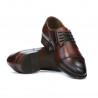Elegante Herrenschuhe 838 in Dunkelbraun